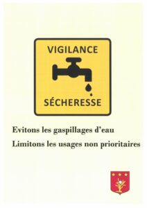 Read more about the article VIGILANCE SECHERESSE