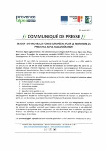 Lire la suite à propos de l’article LEADER: Fonds européens pour le territoire de Provence Alpes Agglomération